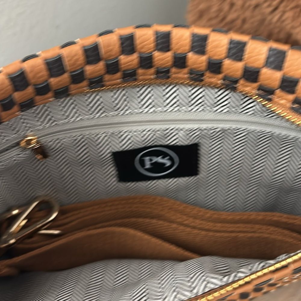 Westlyn Woven Bum Bag/Checkered Coffee - Picture 9 of 9
